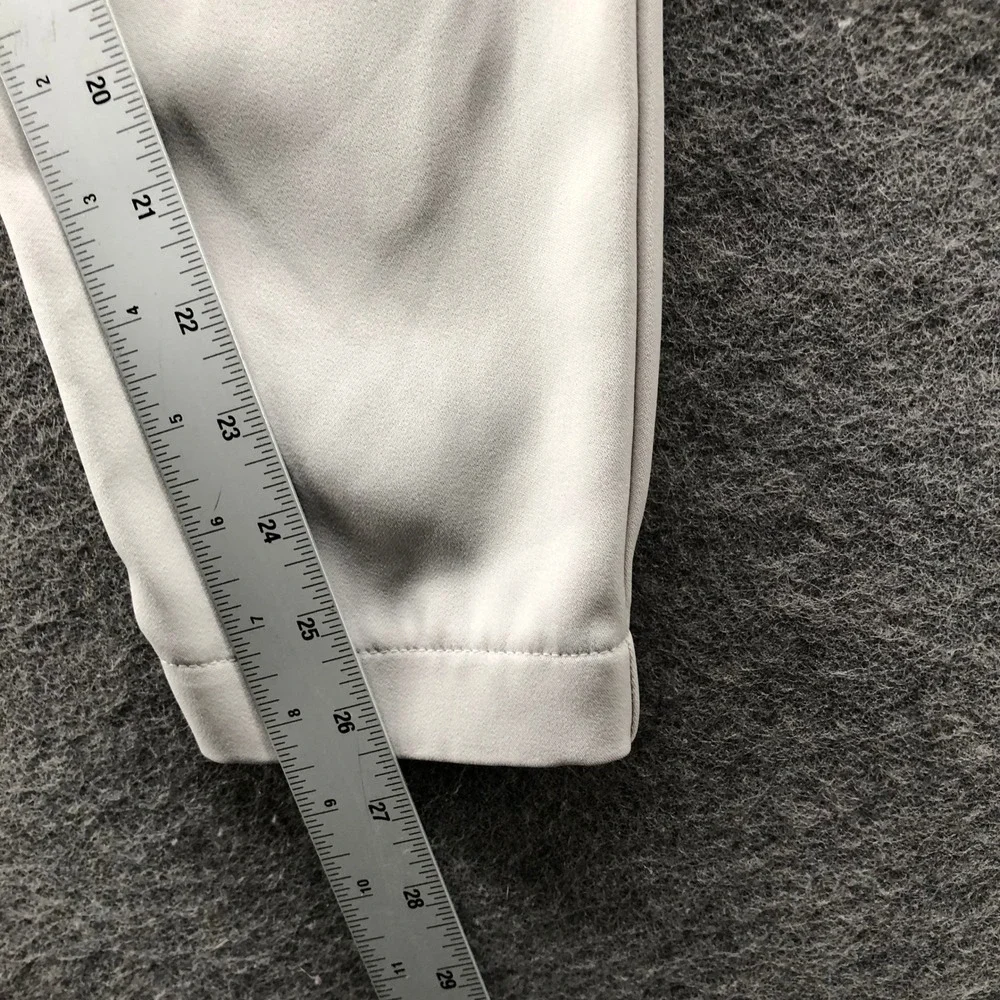 Uniqlo Draped Jogger Dress Pants Womens‎ XS Light Gray Pleated High Rise